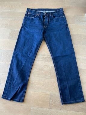 Wies Made Jack Jeans Size 32x30 Mens Dark Wash Blue Made In USA